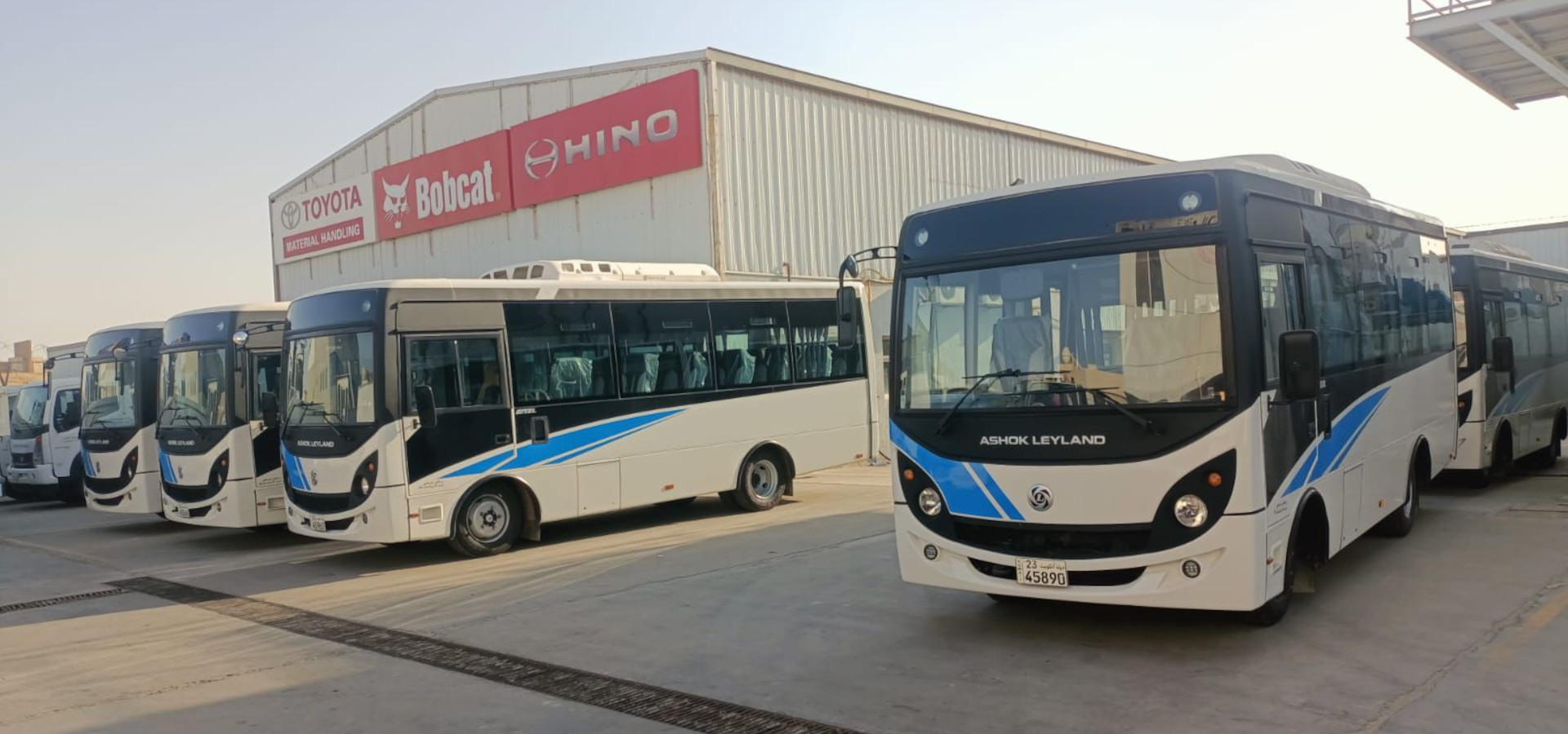 Euro 5 Gazl Buses Delivered in Kuwait